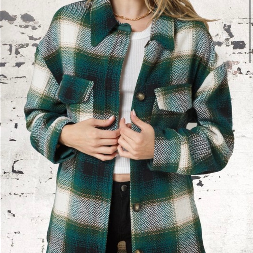 NEW Plaid Shacket